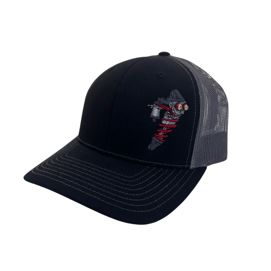 Curved Bill Shocky Snapback Hat - Image 5