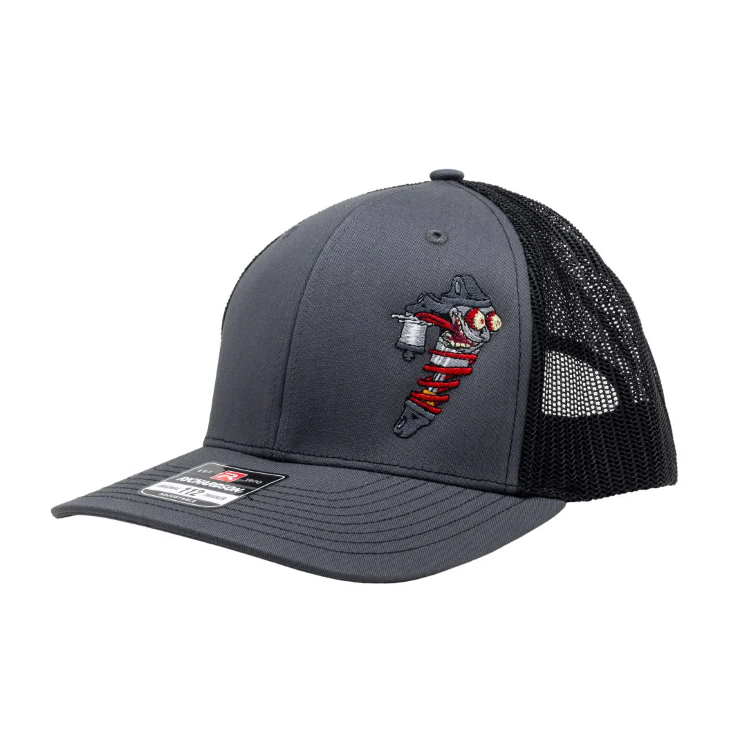 Curved Bill Shocky Snapback Hat - Image 6